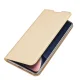 Atverčiamasis dėklas Dux Ducis Skin Pro skirtas Xiaomi 12 Pro, auksinis