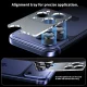 Kameros apsauga Tech-Protect Camring Fit+ skirta iPhone 14-17 Pro / Max, juoda