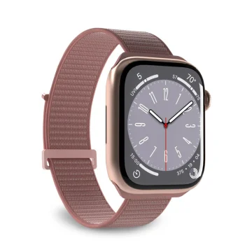 Puro Sport nailoninis dirželis Apple Watch 38 / 40 / 41 mm, rožinis