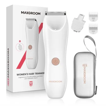 Maxgroom RFCD-9082 moteriškas kūno ir veido trimeris (2-in-1), baltas