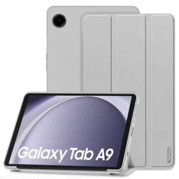 Tech-Protect SmartCase dėklas Samsung Galaxy Tab A9 8.7", pilkas