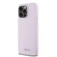 DKNY Liquid Silicone MagSafe dėklas iPhone 14 Pro Max, rožinis