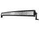 LED darbinis žibintas 132 cm 192+42 LED 675W 12V-24V IP68 Combo, juodas