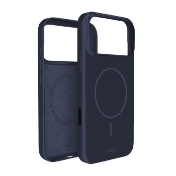Puro Pulse dėklas, skirtas iPhone 17 Pro Max, tamsiai mėlynas