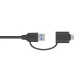 Icy Box IB-CR302-CU3 USB 3.2 Gen 1 atminties kortelių skaitytuvas, juodas