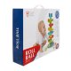 KRUZZEL Ball Drop and Roll Tower Toy for Toddlers 26460