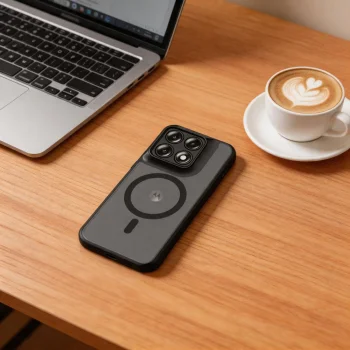 Tech-Protect Magmat MagSafe dėklas telefonui Motorola Edge 70 Pro 5G, Matte Black