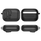 Tech-Protect Slim Hook dėklas ausinėms AirPods Pro 3, juodas