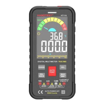 Habotest HT116 True RMS skaitmeninis universalus multimetras su NCV