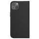 Adidas OR Booklet Case Basic atverčiamasis dėklas iPhone 13/14/15 6.1\", juodas/baltas