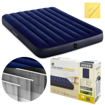 Intex 64758 Dvivietis pripučiamas čiužinys 137x191x25 cm