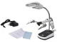 Didinamasis stiklas trečioji ranka litavimui su 5 LED 3.5x ir 10x