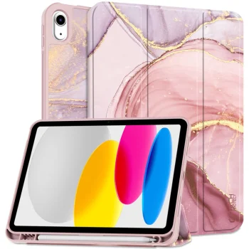Tech-Protect SC Pen dėklas iPad 10.9" 2022, Pink Marble