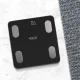 Smart Body Fat Bathroom Scale 4FIZJO LITE, Black