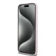 Karl Lagerfeld dėklas iPhone 15 Pro Max telefonui Silicone Karl & Choupette MagSafe, rožinis