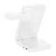 Belaidis įkroviklis Tech-Protect A56 3in1 MagSafe Qi2.2 25W, baltas