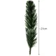 Dirbtinės eglės šakelės dekoravimui Ruhhy, 21 cm, 40 vnt., žalios