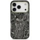 Guess Python Pattern MagSafe dėklas iPhone 17 Pro / 18 Pro, juodas