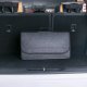 Car Trunk Organizer with Handle, black