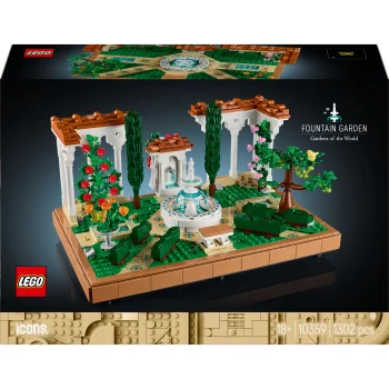 LEGO Icons 10359 Fountain Garden konstravimo rinkinys