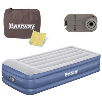 Pripučiamas čiužinys su integruota pompa Bestway 67628, 191x97x46 cm