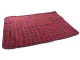 Large Waterproof Picnic and Beach Blanket 150x200cm, Red Checkered