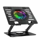 Nešiojamojo kompiuterio aušinimo stovas Wozinsky CoolBase WDCX-X16-AS 10\"-16\", 360°, RGB, juodas