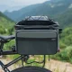 Sulankstomas dviračio krepšys ant bagažinės Rockbros A30 15-30L, pilkas