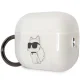 Karl Lagerfeld dėklas AirPods Pro 2 ausinėms, skaidrus