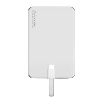 Išorinė baterija Flextail Zero Power Metal 5000 mAh, sidabrinė