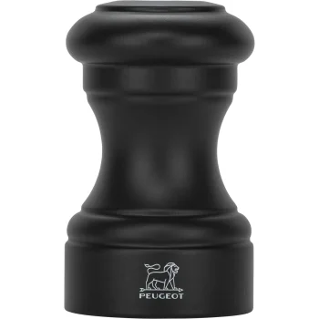 Peugeot Bistro buko medienos druskos malūnėlis, 9 cm, matinės juodos spalvos