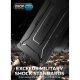 Supcase Unicorn Beetle Pro dėklas Samsung Galaxy Tab A11+ planšetei, juodas