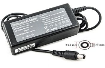 Extra Digital Laptop Power Adapter for TOSHIBA 60W (19V, 3.16A)
