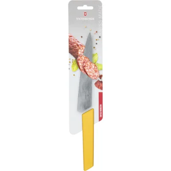 Pjaustymo peilis Victorinox Swiss Modern 19 cm, sidabrinis / rudas