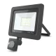 Forever Light Proxim II 20W LED Floodlight with PIR Sensor, 4500K, IP66, Black