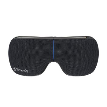 Therabody Smart Goggles 2.0 akių ir smilkinių masažuoklis, juodas / mėlynas