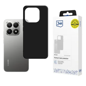 Dėklas 3mk Matt Case telefonui Xiaomi 15T 5G, juodas