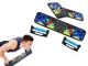 Atsispaudimų lenta su rankenomis 14in1, juoda