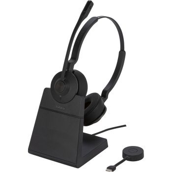 Kompiuterinės ausinės Jabra Engage 55 SE Stereo USB-C UC su stovu