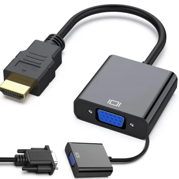 HDMI to VGA Adapter, Black