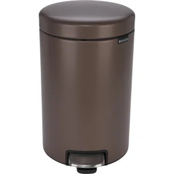 Brabantia NewIcon pedalinė šiukšliadėžė 12 l, Satin Taupe