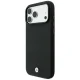 BMW Kevlar Metal Logo MagSafe dėklas iPhone 18 Pro Max / 17 Pro Max, juodas