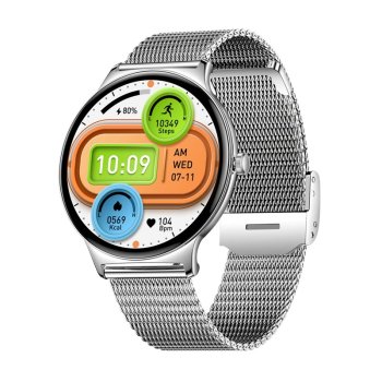 Išmanusis laikrodis Colmi V89 1.43" AMOLED Steel Silver