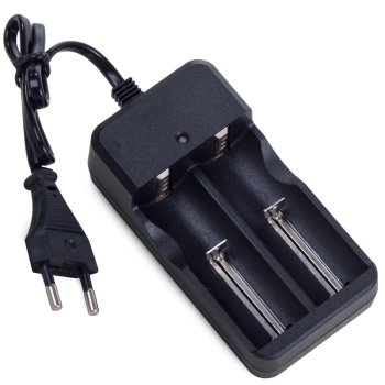 Dual Battery Charger for 18650 Rechargeable Cells