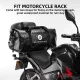 Vandeniui atsparus motociklo krepšys Rockbros AS-005BK, 55L, juodas