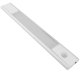 LED lempa su judesio jutikliu 20cm, 13 LED, balta