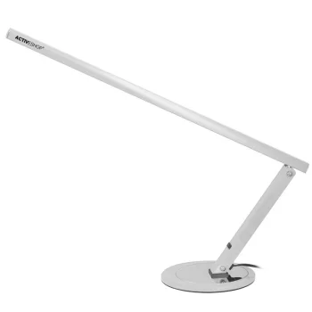 Activeshop Slim LED stalinė lempa, sidabrinė metalo