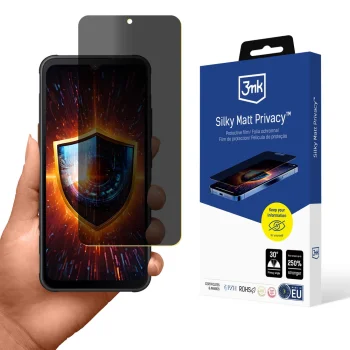 Ekrano apsauga 3mk Silky Matt Privacy, Samsung Galaxy XCover 7 Pro