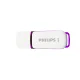 USB atmintinė Philips Snow Edition 64 GB USB 2.0, balta / violetinė