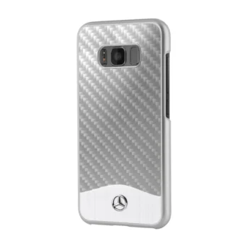 Mercedes Wave V dėklas Samsung Galaxy S8+ telefonui, sidabrinis